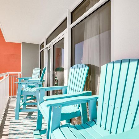 Oceanfront Condo With Huge Balcony Walk To Skywheel Myrtle Beach Exterior photo