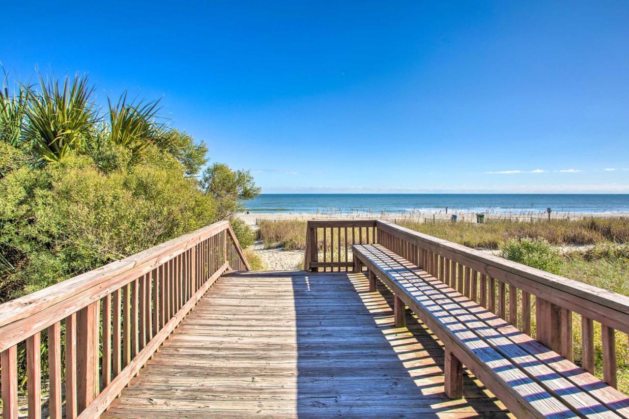 Oceanfront Condo With Huge Balcony Walk To Skywheel Myrtle Beach Exterior photo