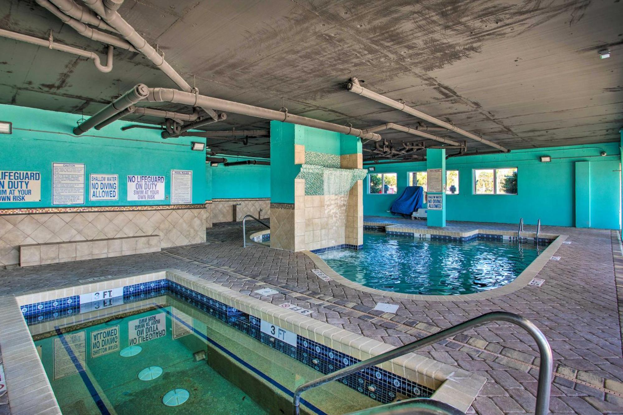 Oceanfront Condo With Huge Balcony Walk To Skywheel Myrtle Beach Exterior photo